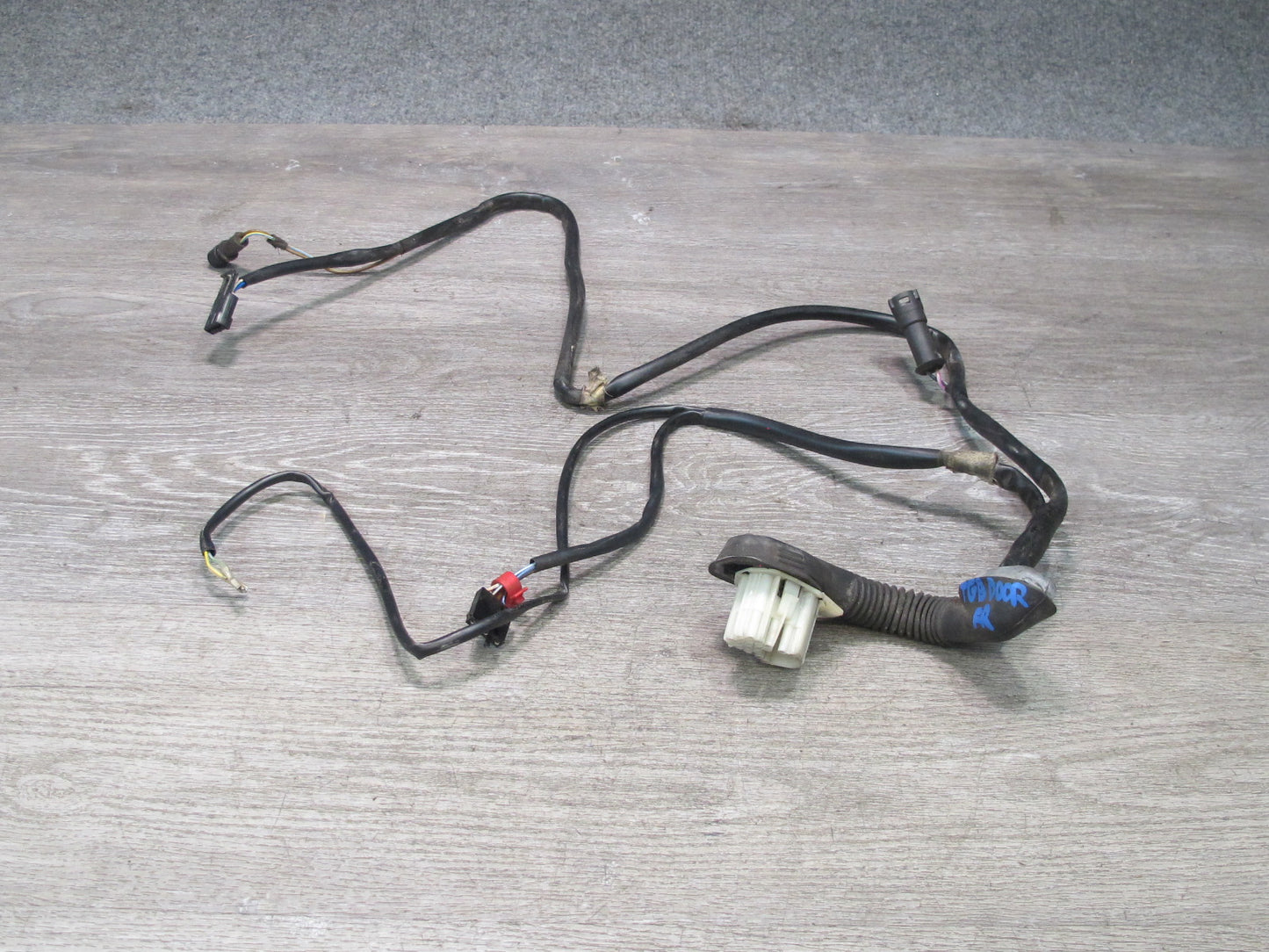 87-91 BMW E30 3-SERIES Convertible Right Passenger Door Wire Wiring Harness OEM