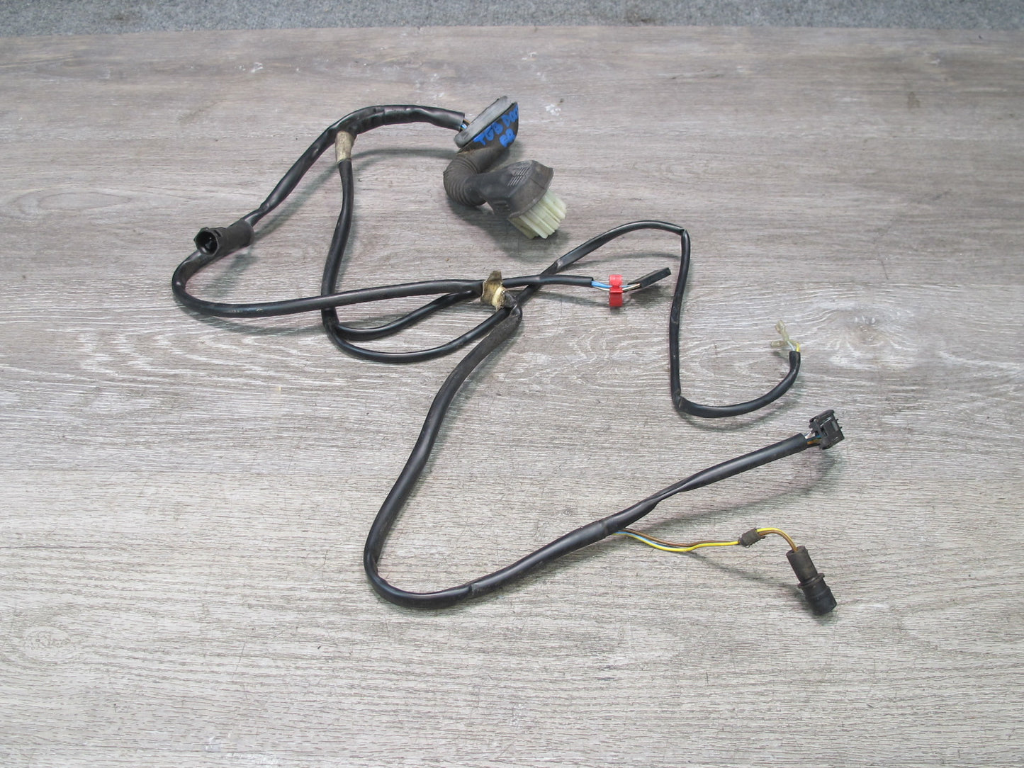 87-91 BMW E30 3-SERIES Convertible Right Passenger Door Wire Wiring Harness OEM
