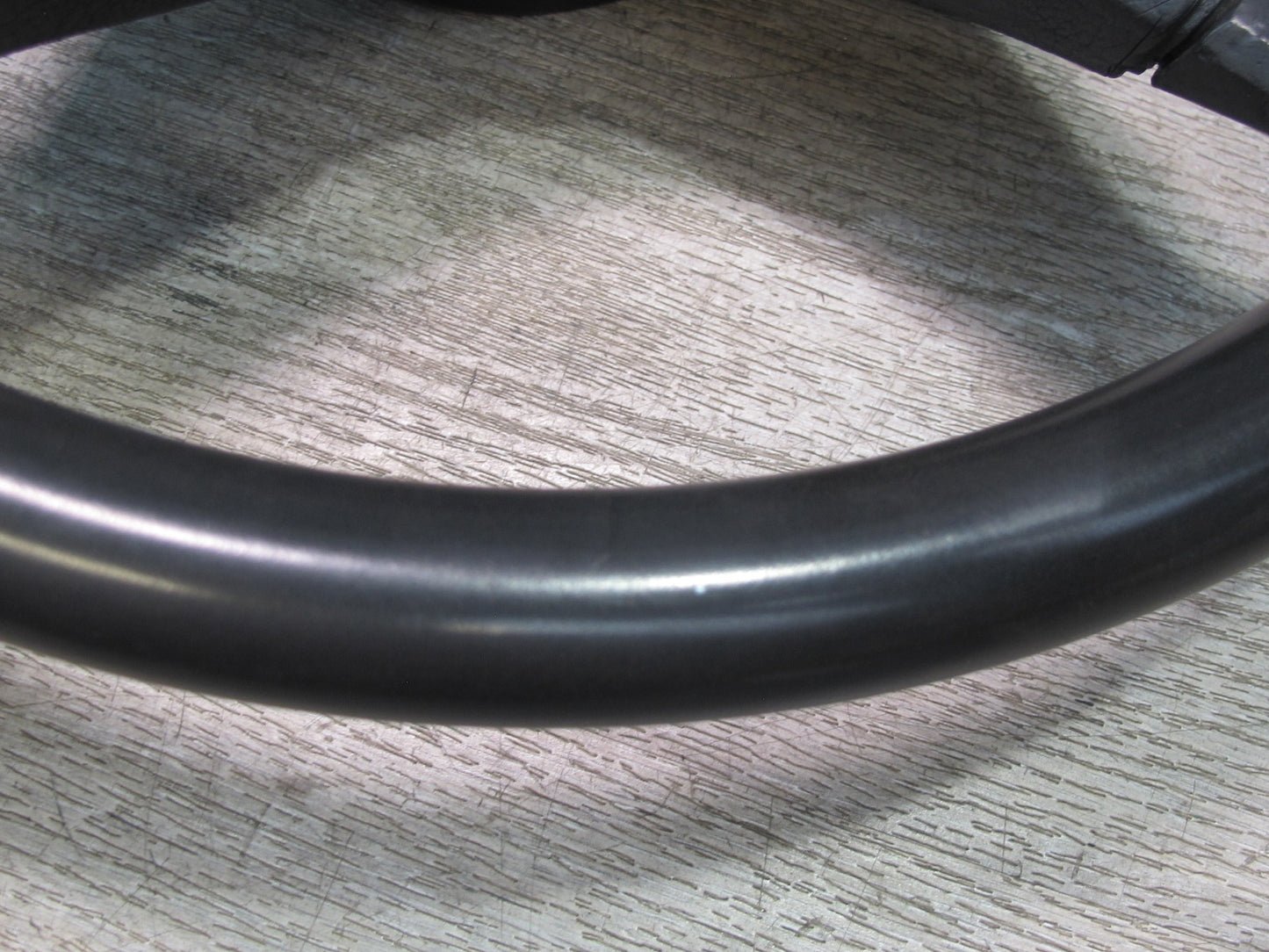87-91 BMW E30 3-SERIES 3 Spoke Sport Leather Steering w Horn Button OEM