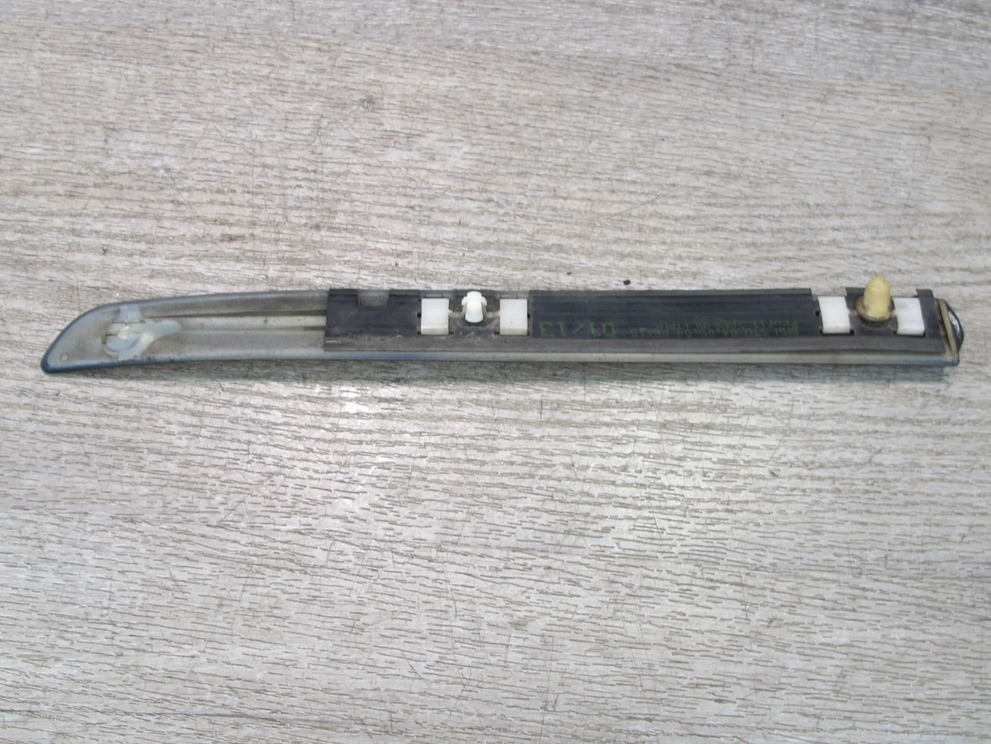 01-06 BMW E46 Coupe Convertible Front Left Fender Trim Molding Orient Blue OEM