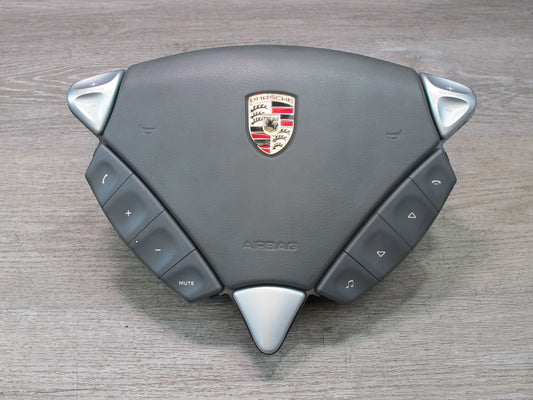 03-10 PORSCHE CAYENNE 955 957 FRONT LEFT DRIVER SIDE STEERING WHEEL SRS AIRBAG OEM