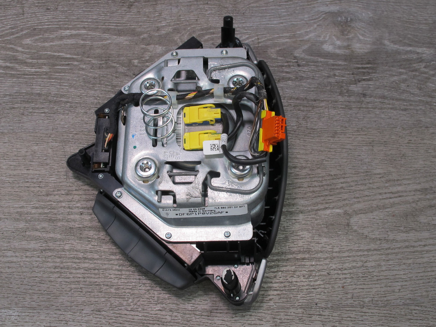 03-10 PORSCHE CAYENNE 955 957 FRONT LEFT DRIVER SIDE STEERING WHEEL SRS AIRBAG OEM