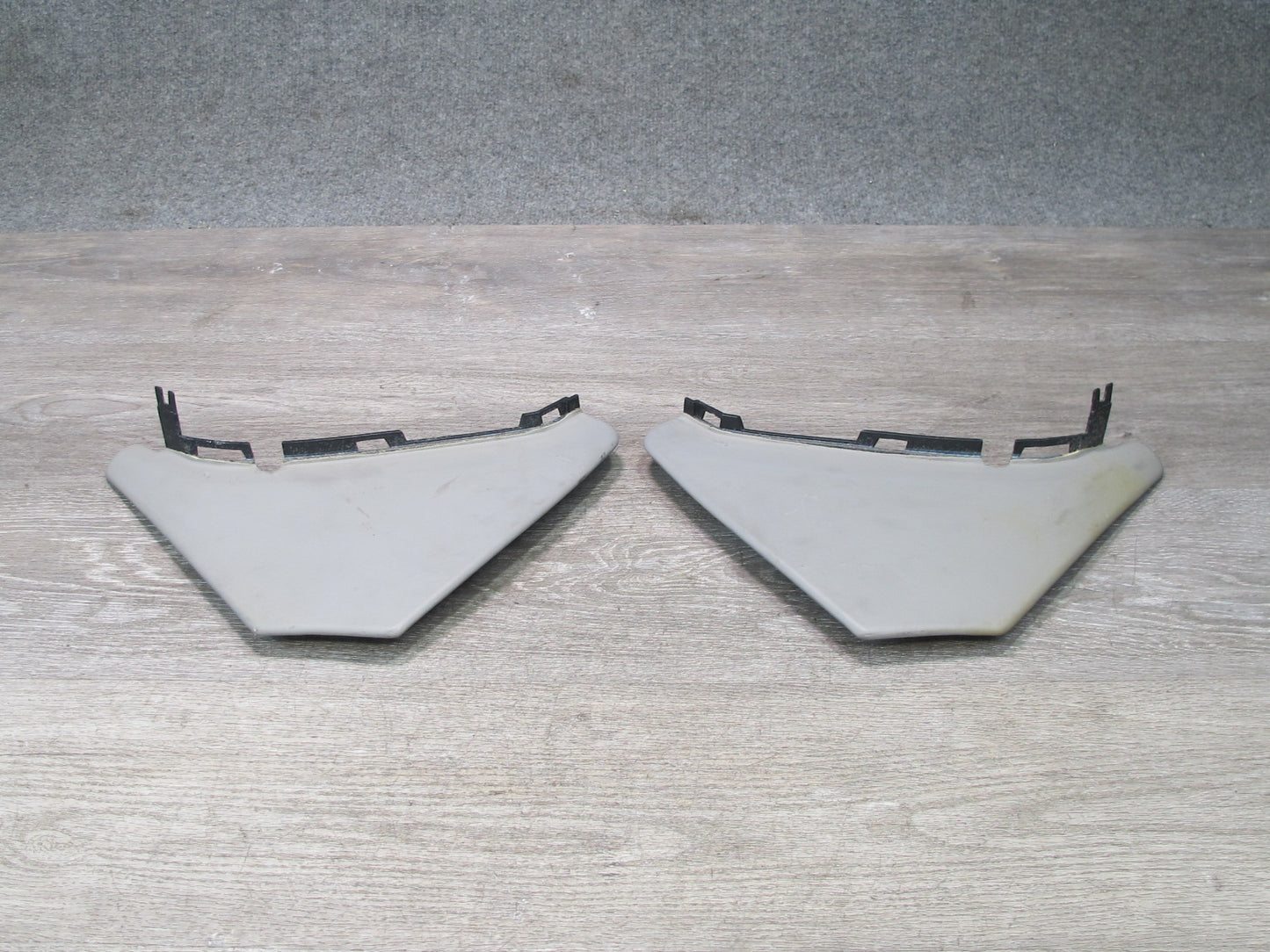 2003-2010 Porsche Cayenne 955 Dash Front Left & Right END Cap Trim Cover Set