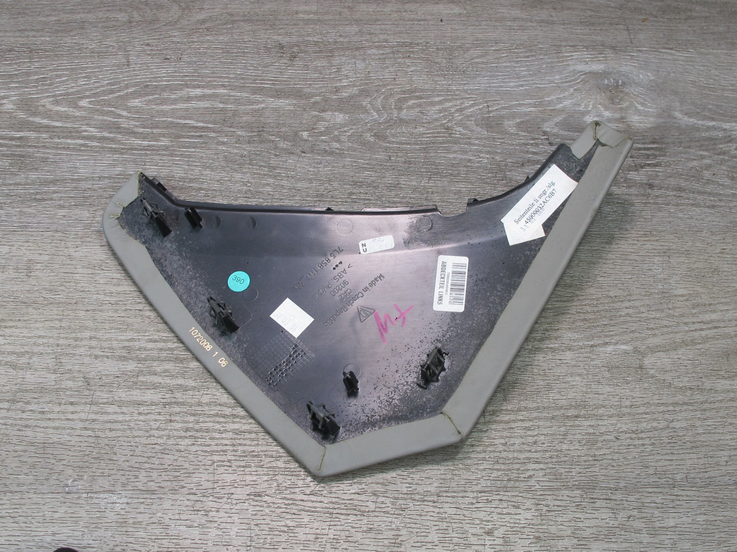 2003-2010 Porsche Cayenne 955 Dash Front Left & Right END Cap Trim Cover Set