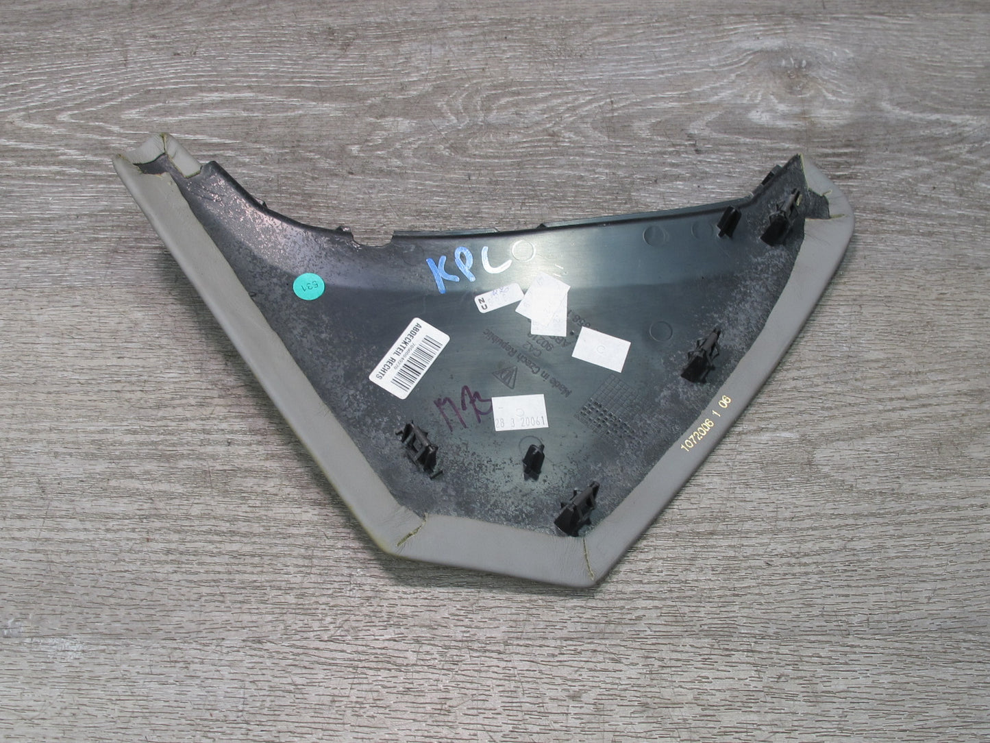 2003-2010 Porsche Cayenne 955 Dash Front Left & Right END Cap Trim Cover Set