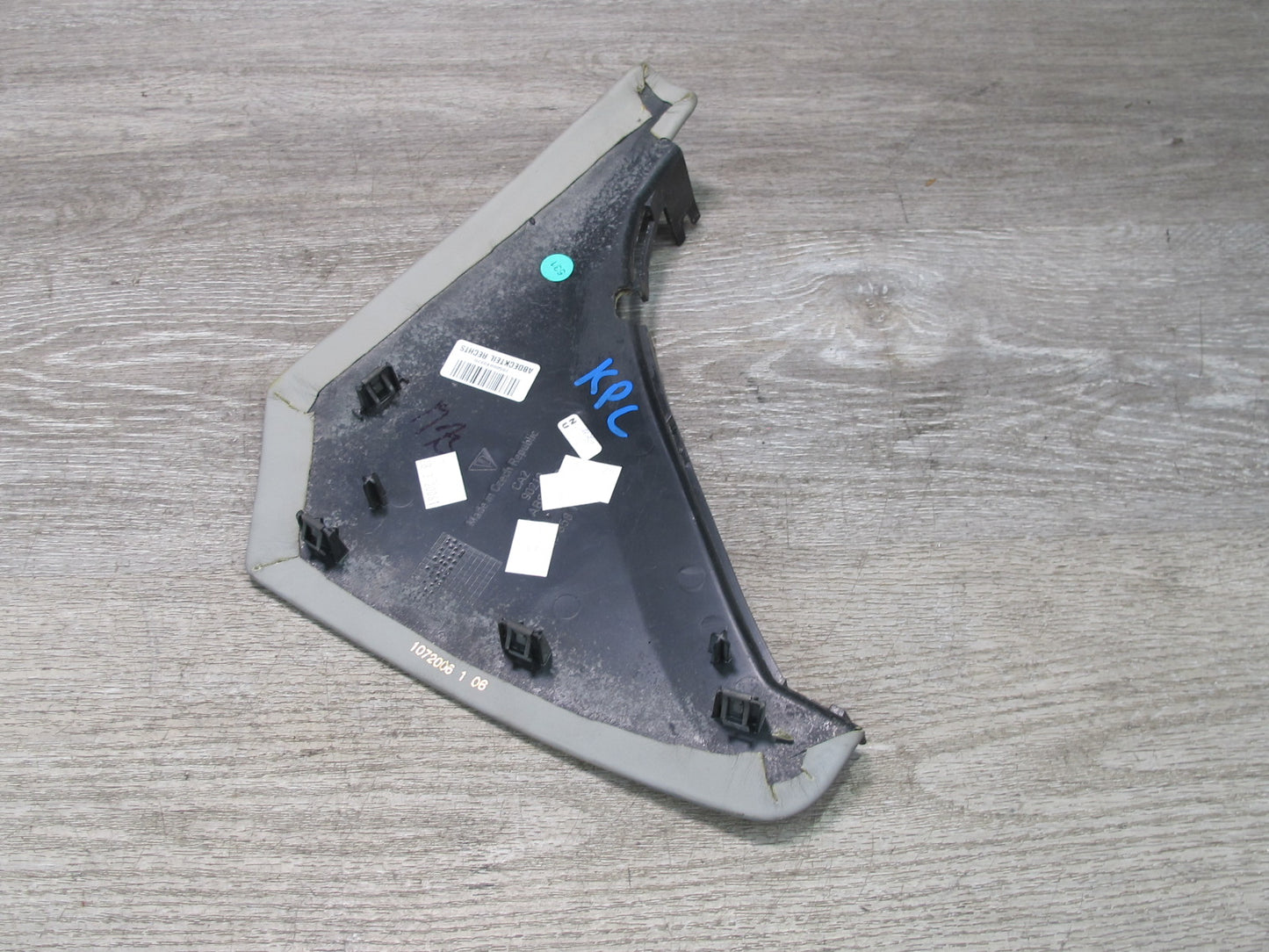 2003-2010 Porsche Cayenne 955 Dash Front Left & Right END Cap Trim Cover Set