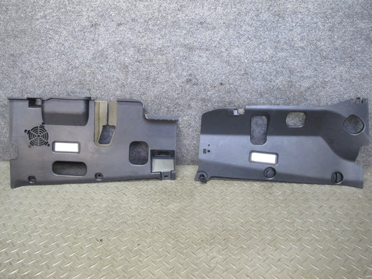 2014-2018 BMW F15 X5 Front Left & Right Under Dash Trim Cover Panel Set of 2