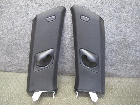 2014-2018 BMW F15 X5 Rear Interior C Pillar Upper Trim Cover Panel Set of 2
