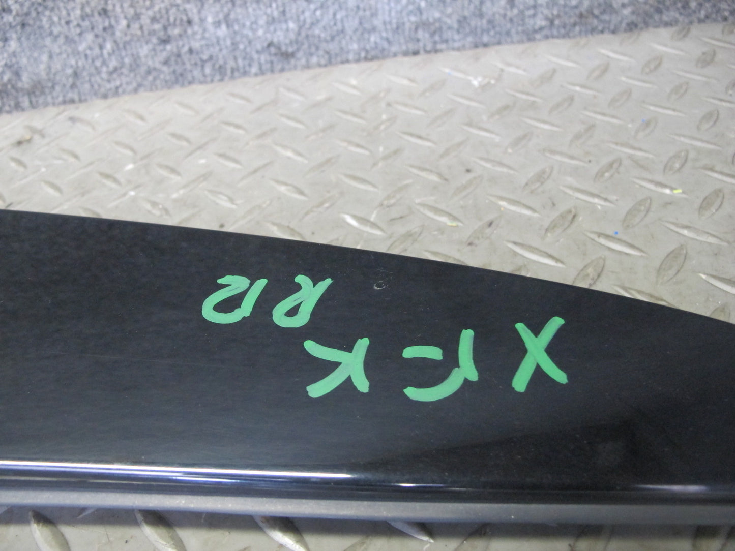 2014-2018 BMW F15 X5 Rear Trunk Lid Liftgate Spoiler Side Trim Molding Set of 2