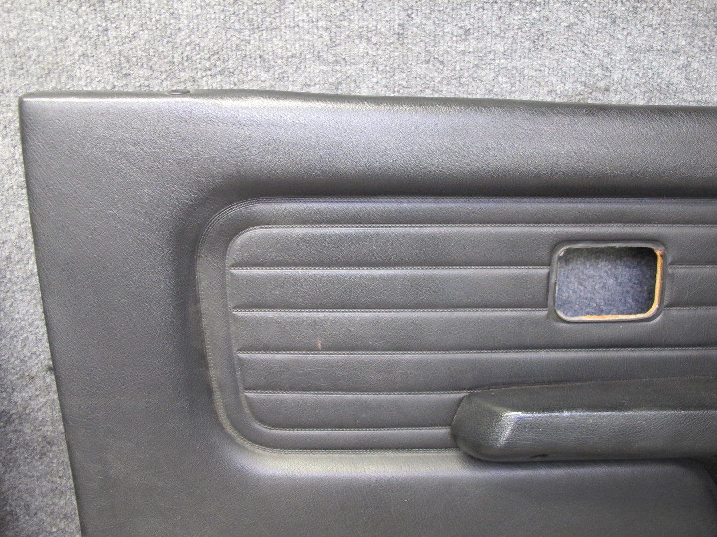 87-91 BMW E30 Convertible Front Left & Right Door Interior Trim Cover Panel OEM