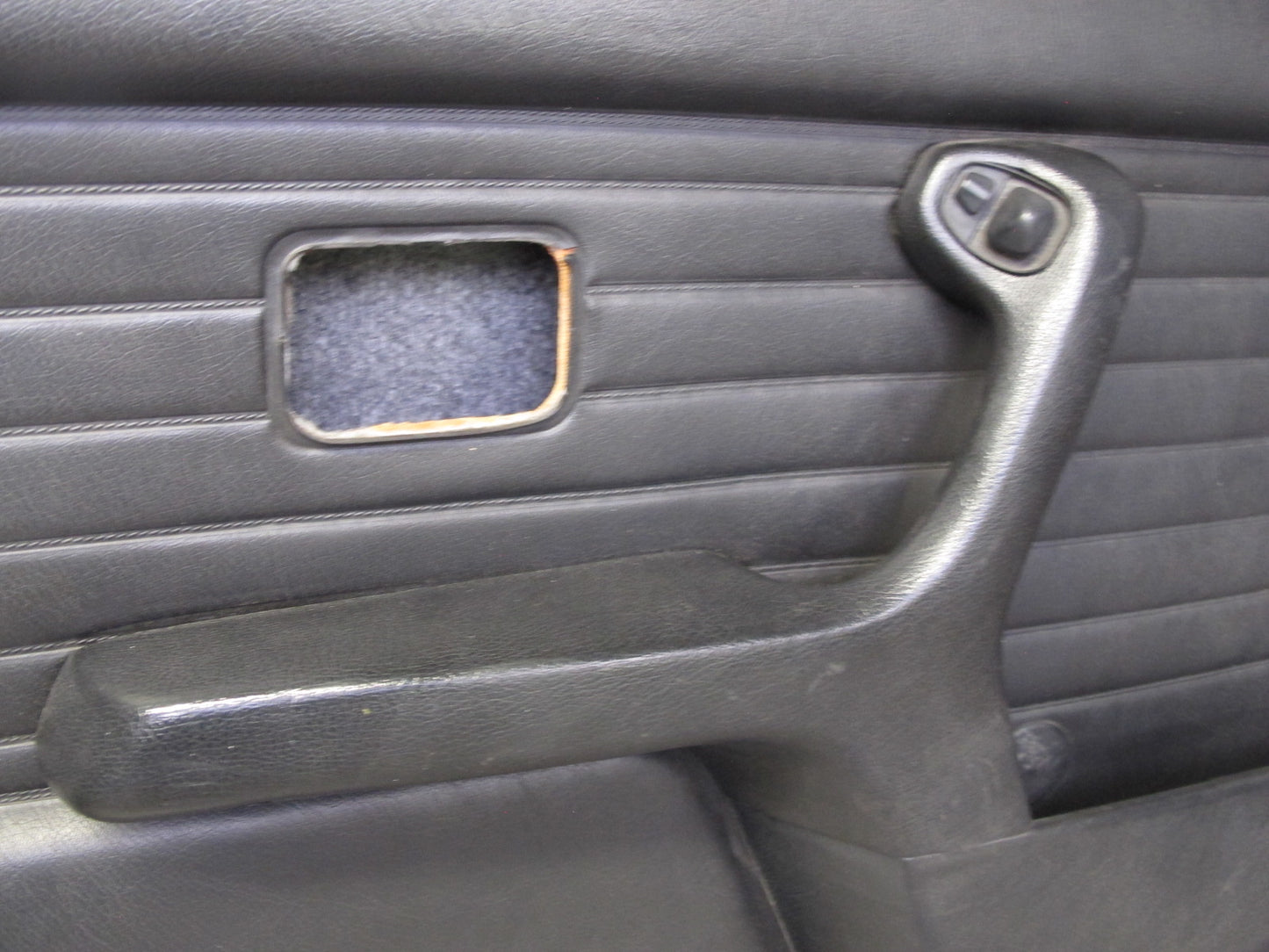 87-91 BMW E30 Convertible Front Left & Right Door Interior Trim Cover Panel OEM