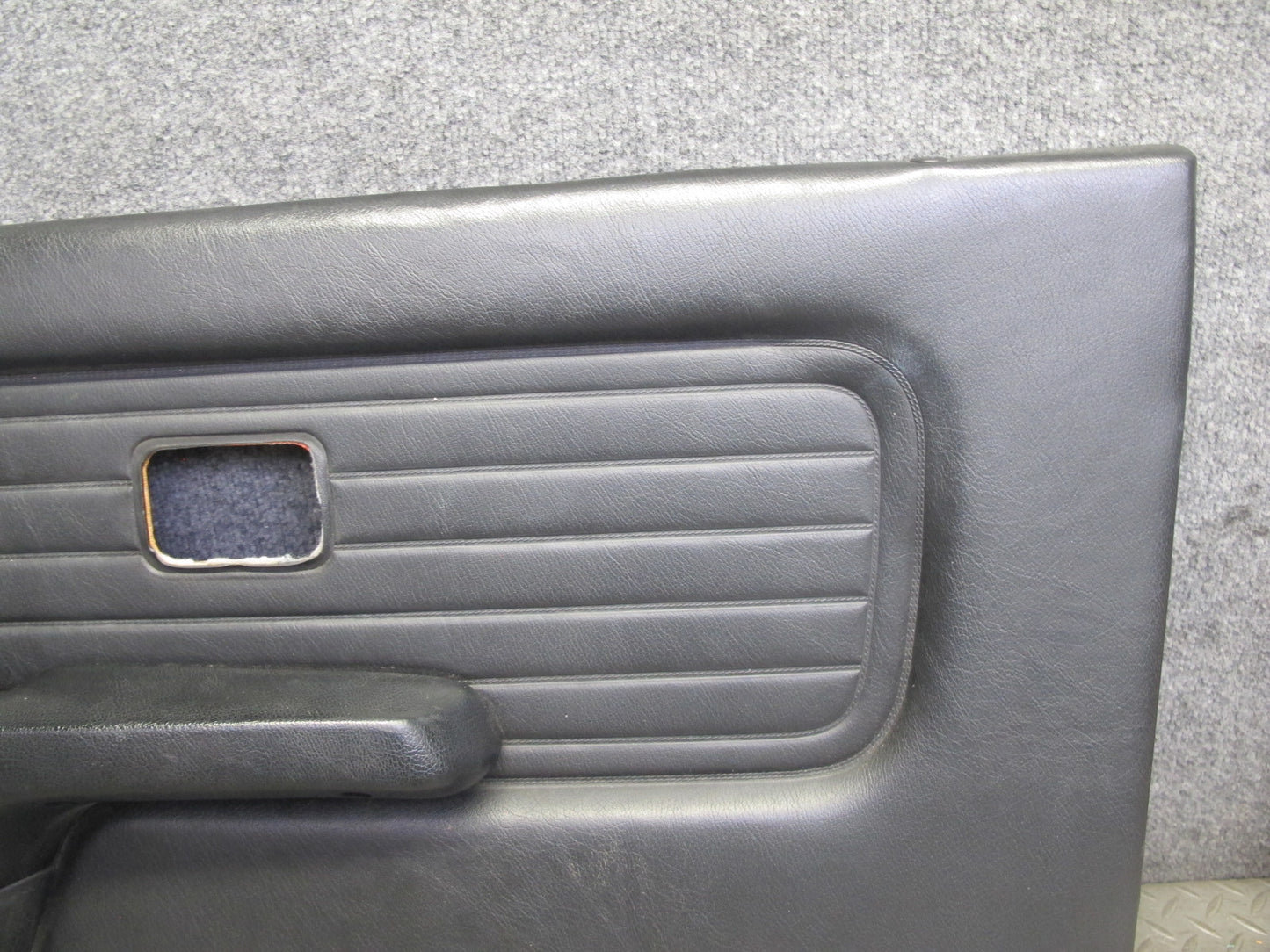 87-91 BMW E30 Convertible Front Left & Right Door Interior Trim Cover Panel OEM