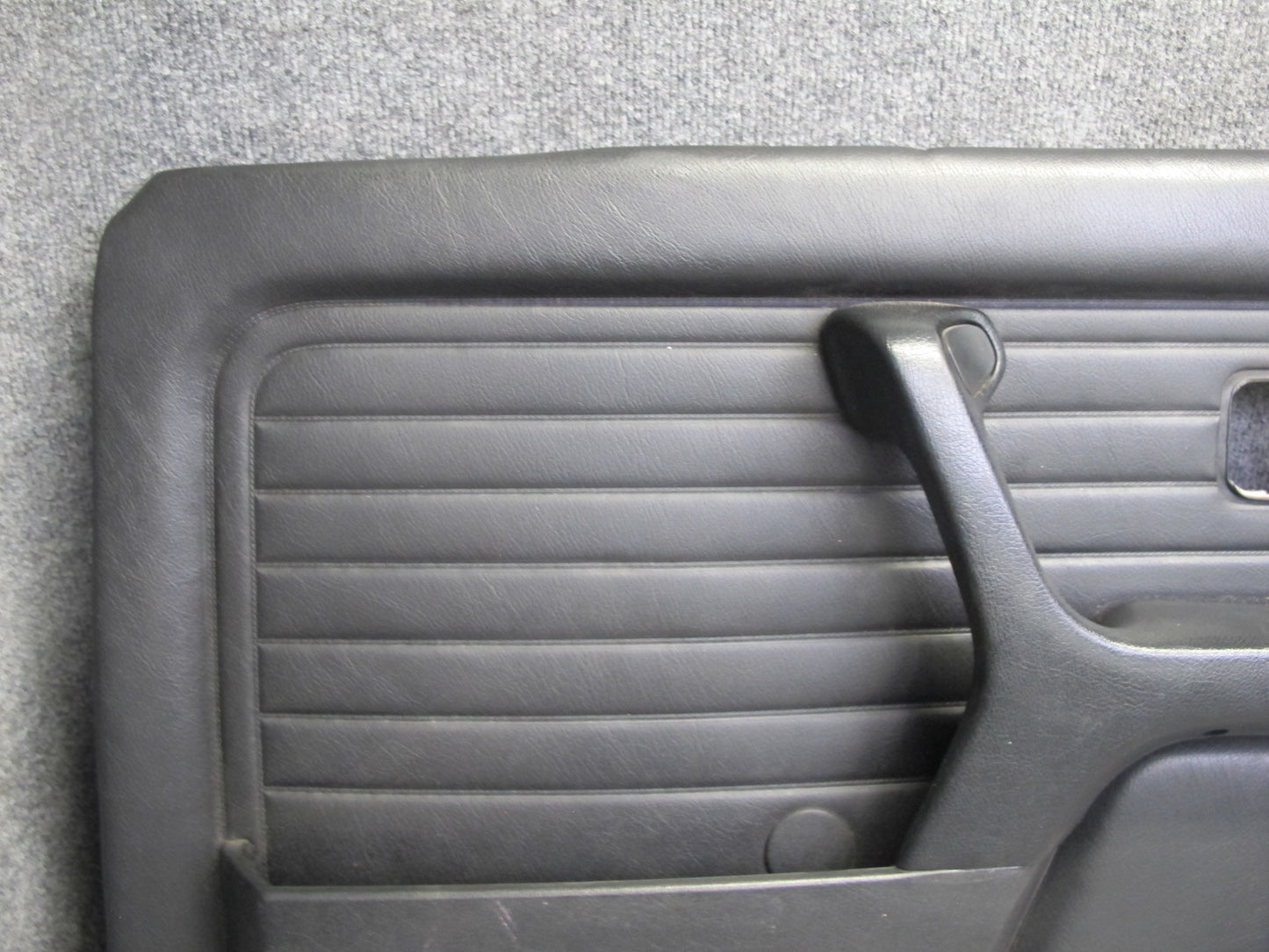 87-91 BMW E30 Convertible Front Left & Right Door Interior Trim Cover Panel OEM