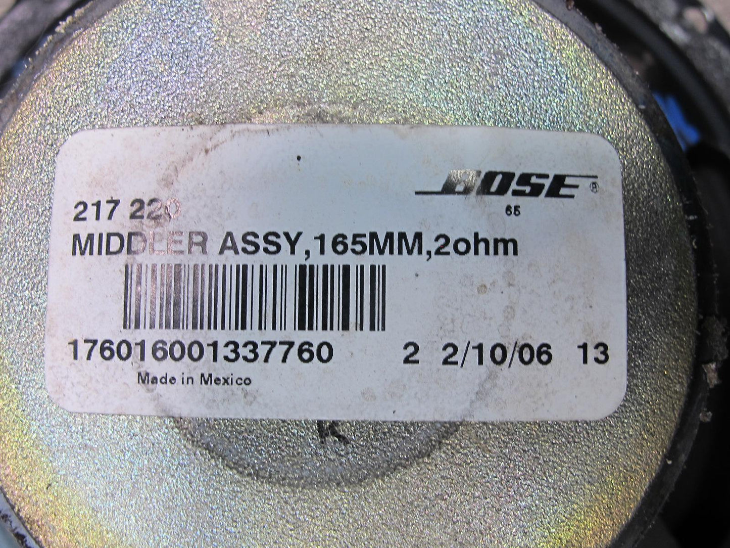 2003-2010 Porsche Cayenne 955 Rear Left & Right Door Bose Speaker Set of 2