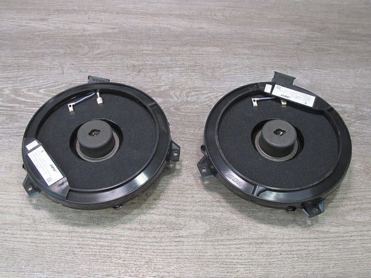 2003-2010 Porsche Cayenne 957 Front Left & Right Bose Subwoofer Speaker Set