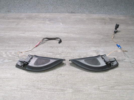 06-09 VW R32 GTI Rabbit 2DR Set of 2 Front Door Corner Audio Speaker Tweeter OEM