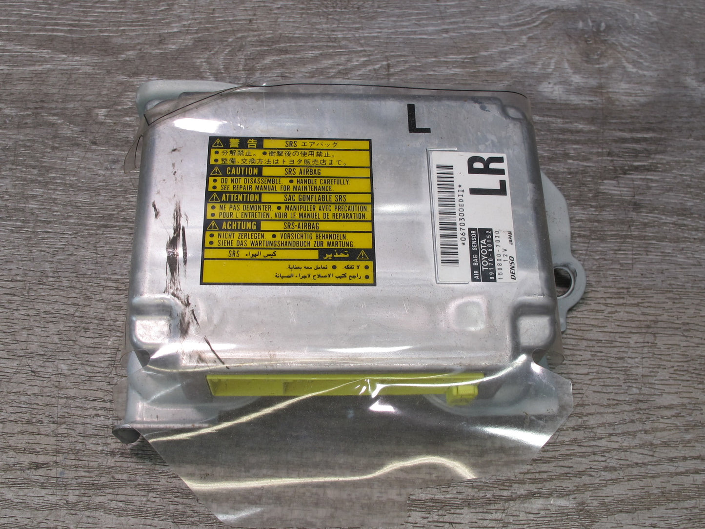 03-07 LEXUS LX470 SRS AIRBAG CONTROL MODULE UNIT 89170-60152 OEM