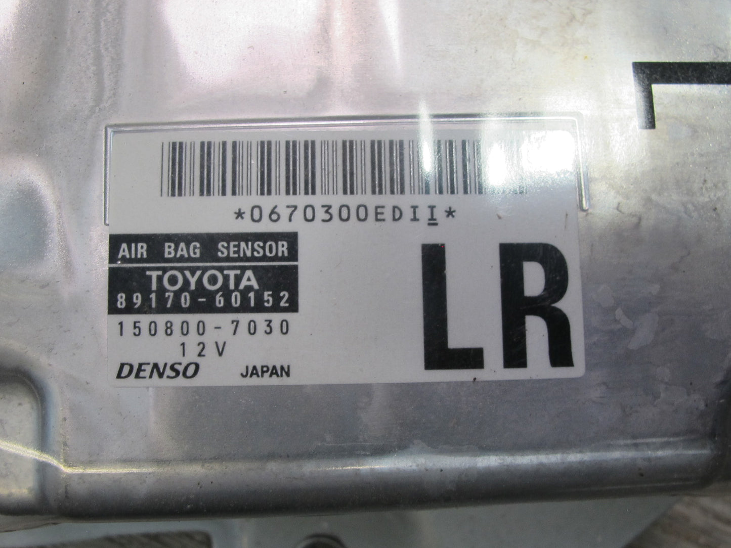 03-07 LEXUS LX470 SRS AIRBAG CONTROL MODULE UNIT 89170-60152 OEM