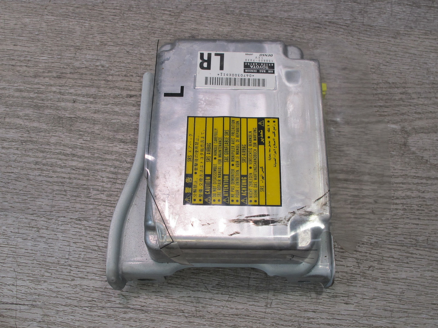 03-07 LEXUS LX470 SRS AIRBAG CONTROL MODULE UNIT 89170-60152 OEM