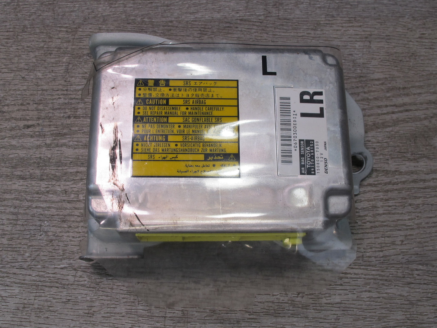 03-07 LEXUS LX470 SRS AIRBAG CONTROL MODULE UNIT 89170-60152 OEM