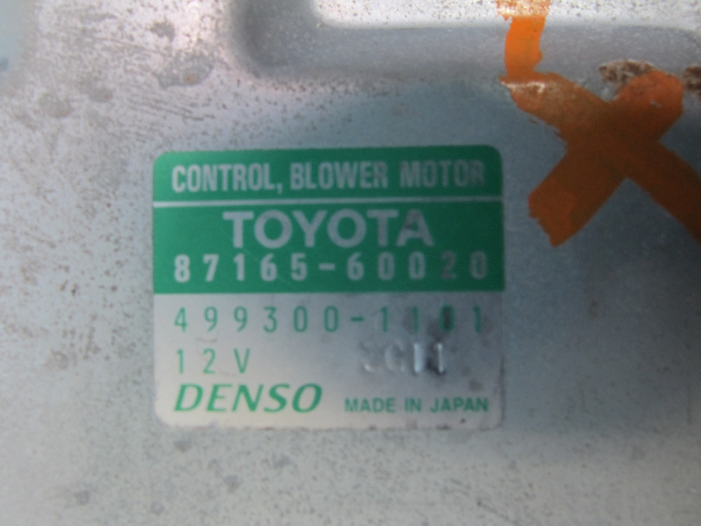 1998-2007 Lexus UZJ100L LX470 Fan Heater Hvac Blower Motor Control Module Set