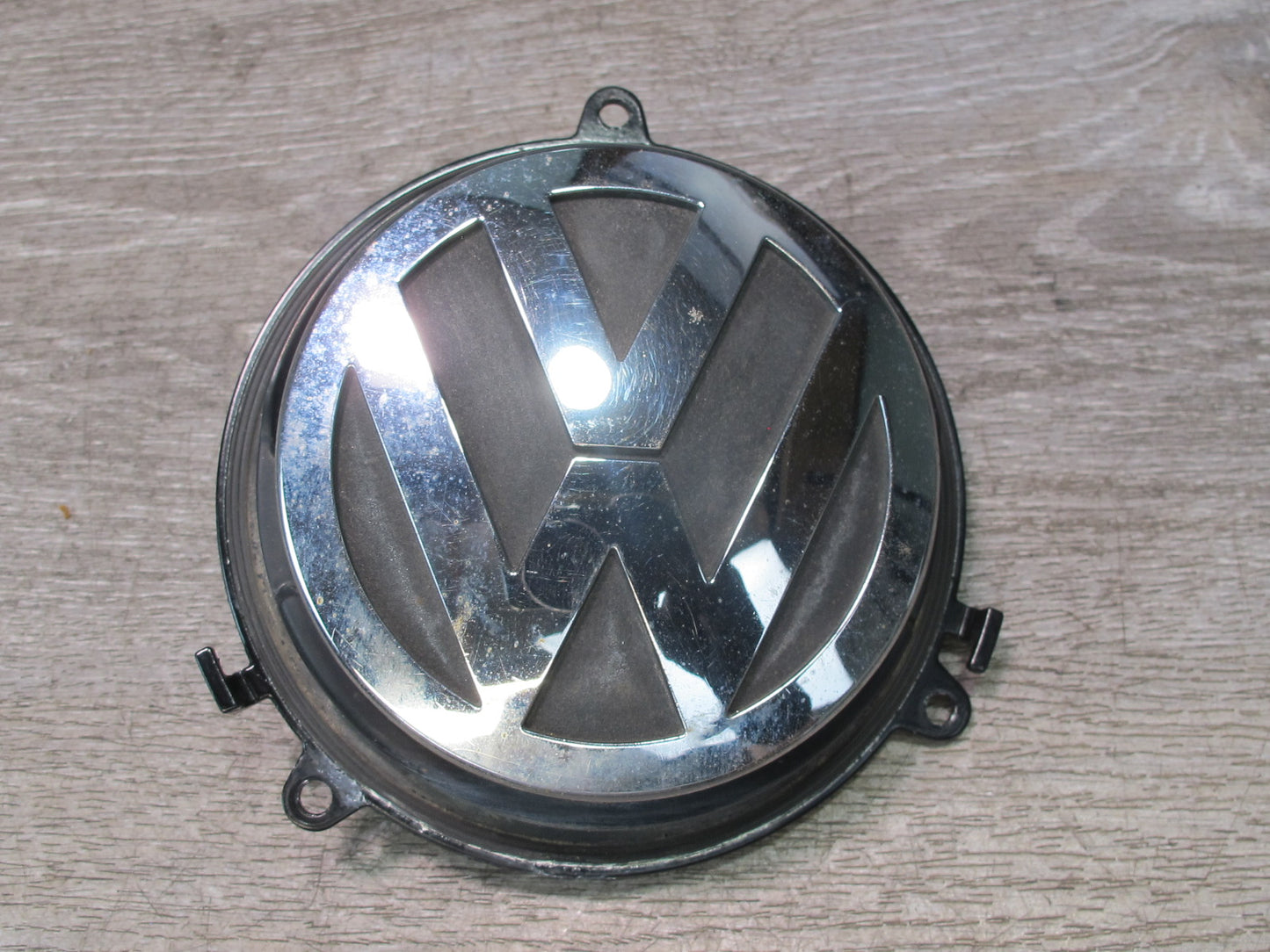 2008 VW Golf R32 GTI MK5 Rear Trunk Hatch Latch Release Handle Emblem Logo OEM