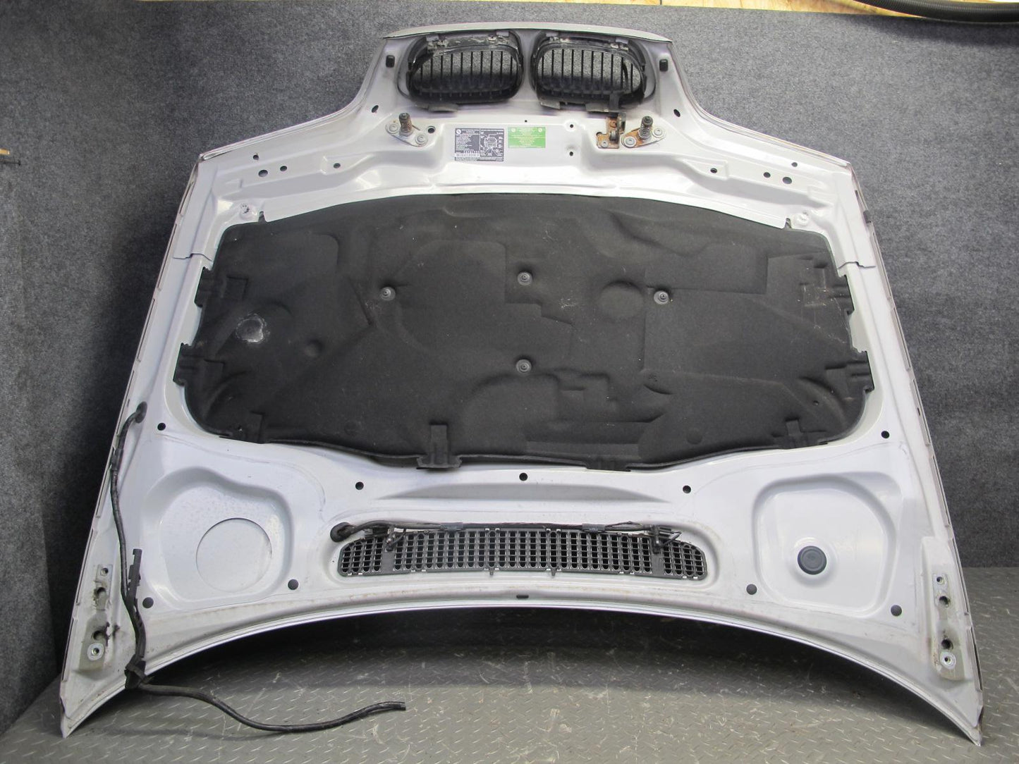 01-03 BMW E46 330ci Coupe Convert Hood Bonnet Shell Cover Panel Titan Silver OEM