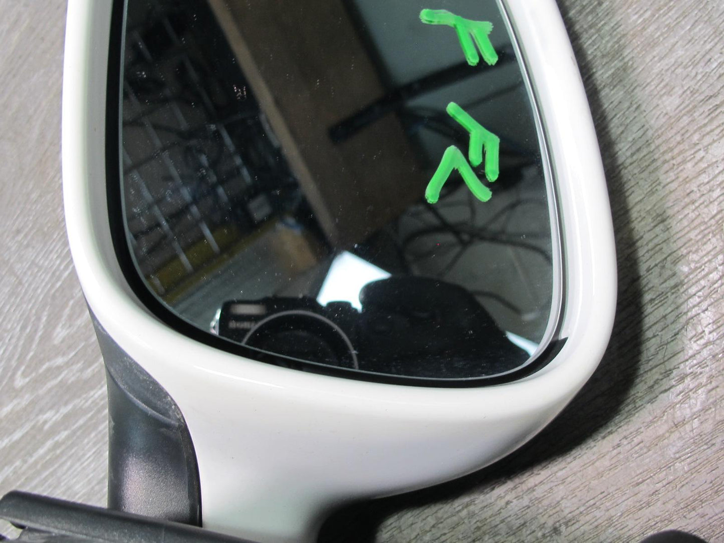 06-09 VW Rabbit GTI R32 Left Door Side View Power Heated Mirror Candy White OEM