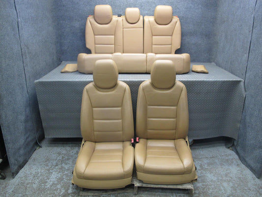 2005-2010 Porsche Cayenne 957 Front & Rear Left & Right Heated Leather Seat Set