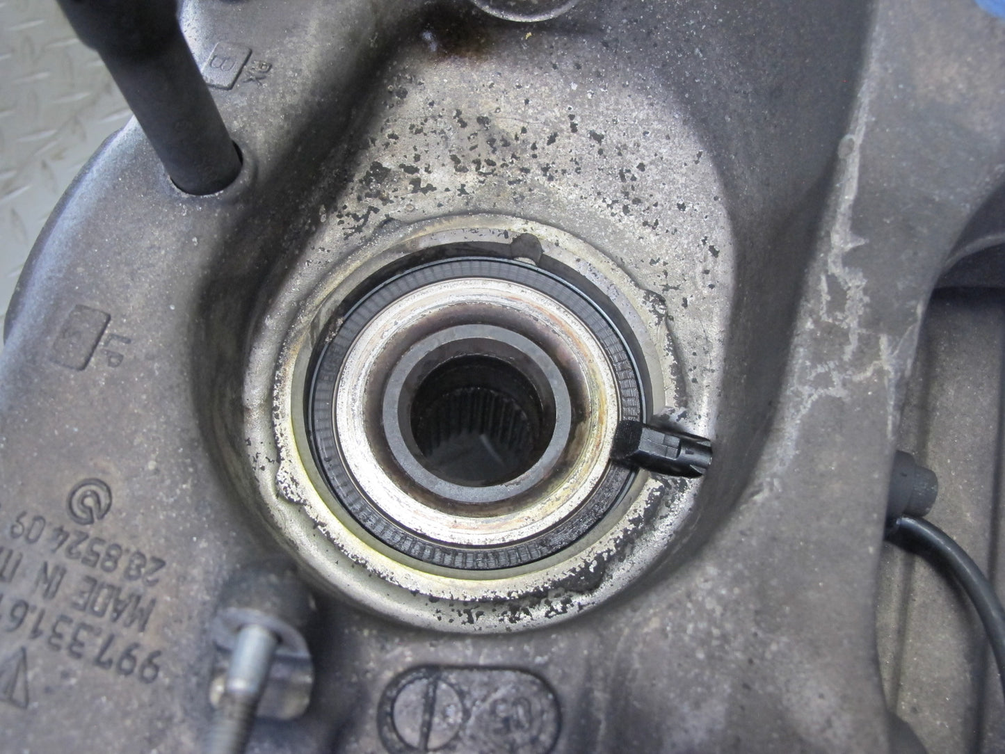 2005-2012 Porsche 911 997 Rear Left Spindle Knuckle Wheel Hub Bearing