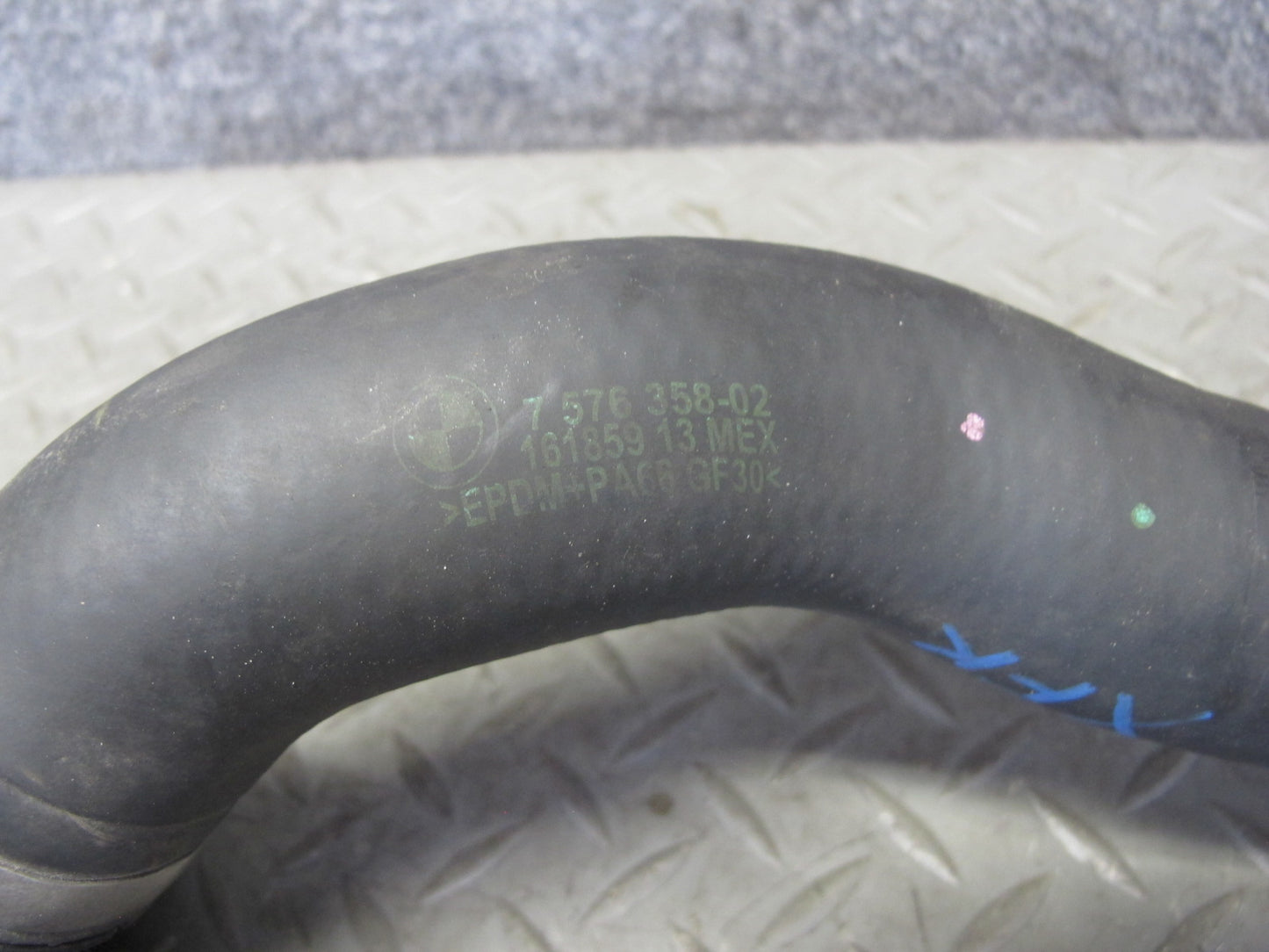 2014-2018 BMW F15 X5 AWD N63 Engine Cooling Hose Pipe Line Set