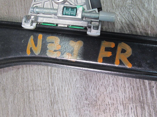 09-20 Nissan 370Z Z34 Front Right Passenger Door Window Regulator w Motor OEM