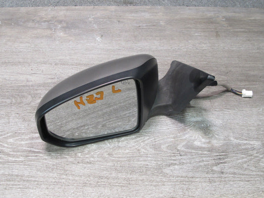 09-20 Nissan 370Z Z34 Left Door Side View Exterior Power Heated Mirror Gray OEM