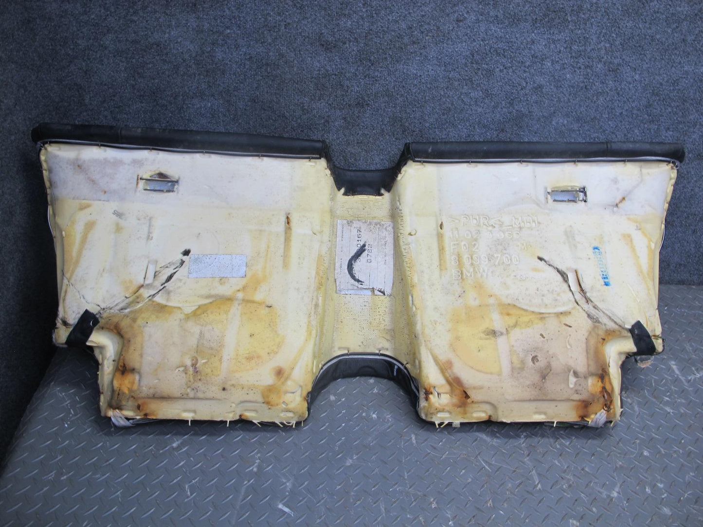 01-06 BMW E46 330ci Convertible Front & Rear Leather Sport Seat Set Black OEM