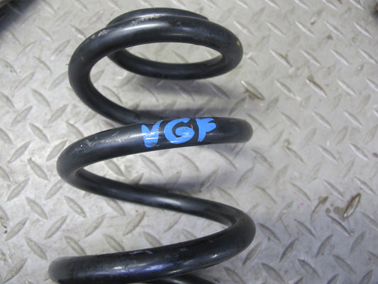 2008 VW Golf MK5 R32 AWD Rear Suspension Left & Right Coil Spring Set OEM