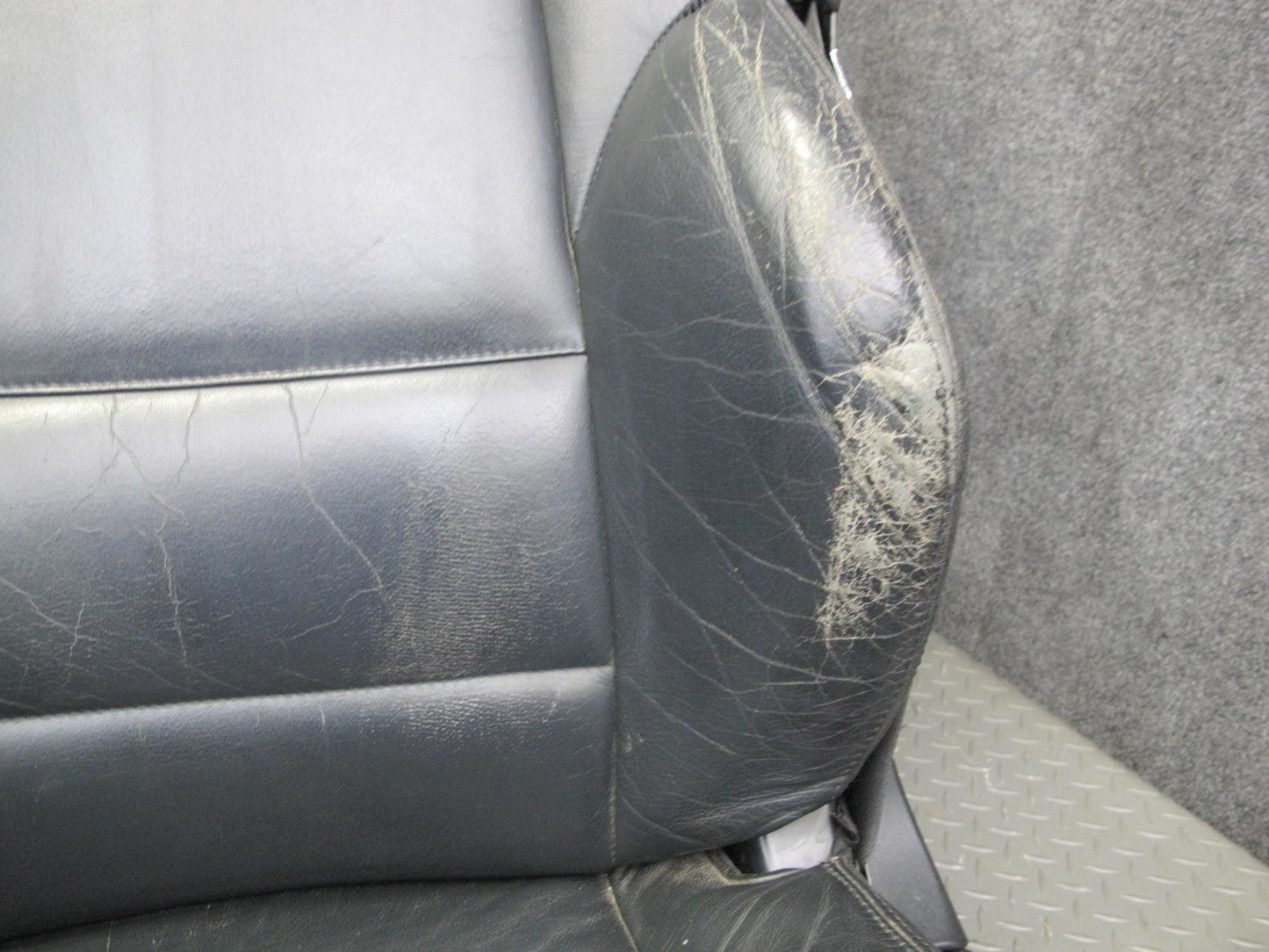 01-06 BMW E46 330ci Convertible Front & Rear Leather Sport Seat Set Black OEM