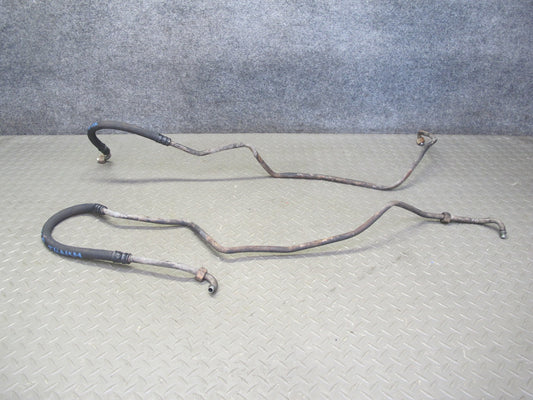 87-88 BMW E30 325i 4HP22 Auto Transmission Fluid Oil Cooler Pipe Line Set OEM