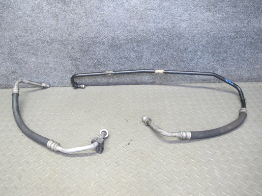 88-91 BMW E30 325i M20 Set of 2 Engine Oil Cooling Hose Pipe Line OEM