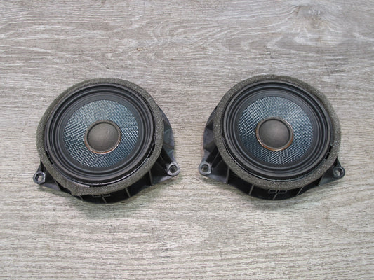 2014-2018 BMW F15 X5 Front Left & Right Door TOP Hifi Audio Speaker Set of 2