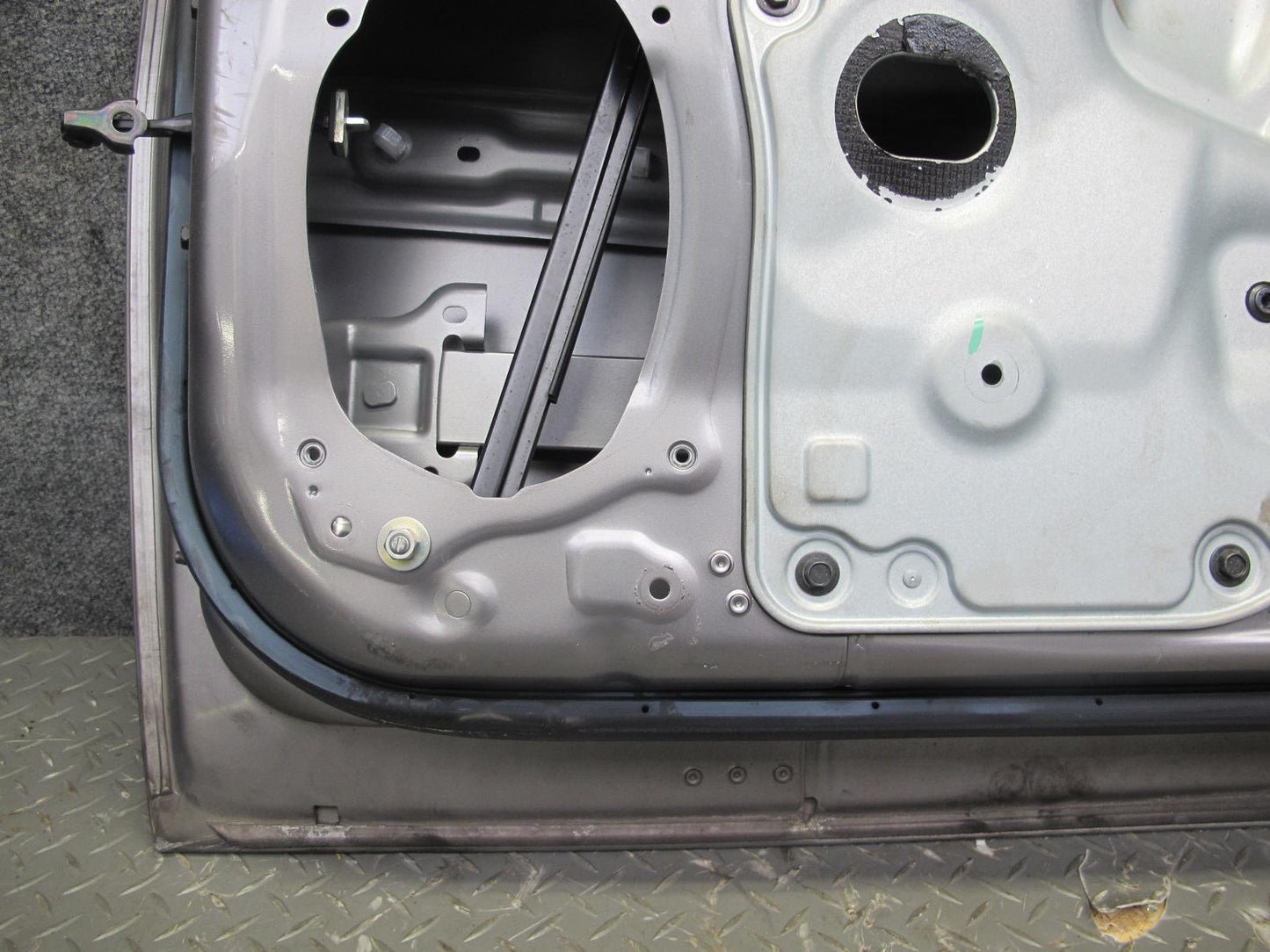 10-19 Nissan Z34 370Z Convertible Right Passenger Door Shell Panel Gray OEM