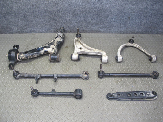 04-06 Lexus UCF30L LS430 Front & Rear Left Side Suspension Control Arm Set OEM