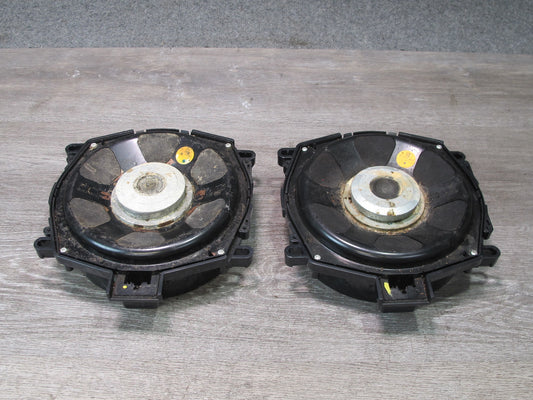 2014-2018 BMW F15 X5 Front Left & Right Under Seat Subwoofer Speaker Set of 2