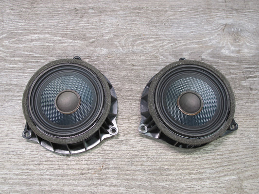 2014-2018 BMW F15 X5 Rear Left & Right Door TOP Hifi Audio Speaker Set of 2