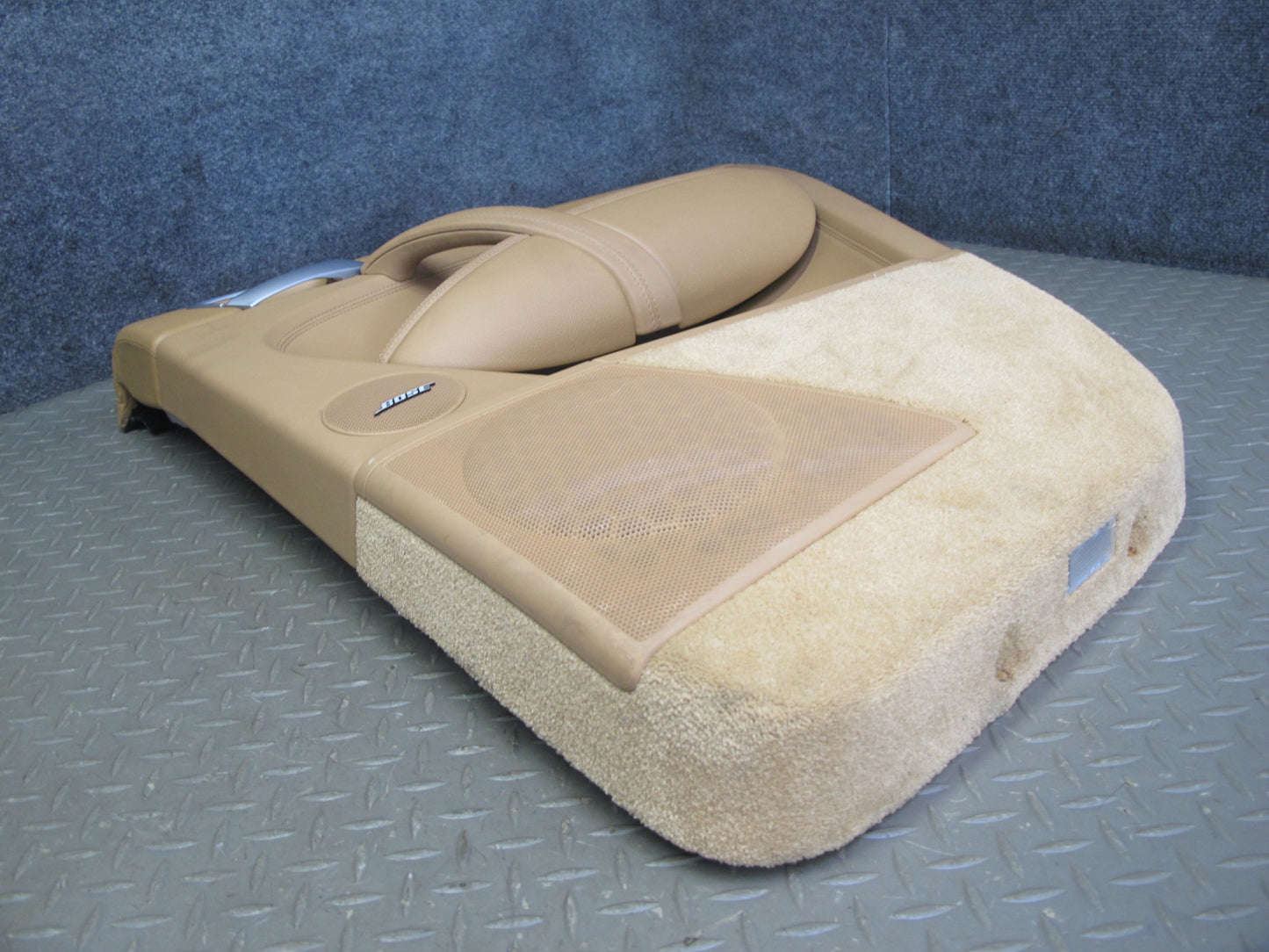 2008 Porsche Cayenne 957 Rear Door Interior Trim Panel Sand Beige Set of 2