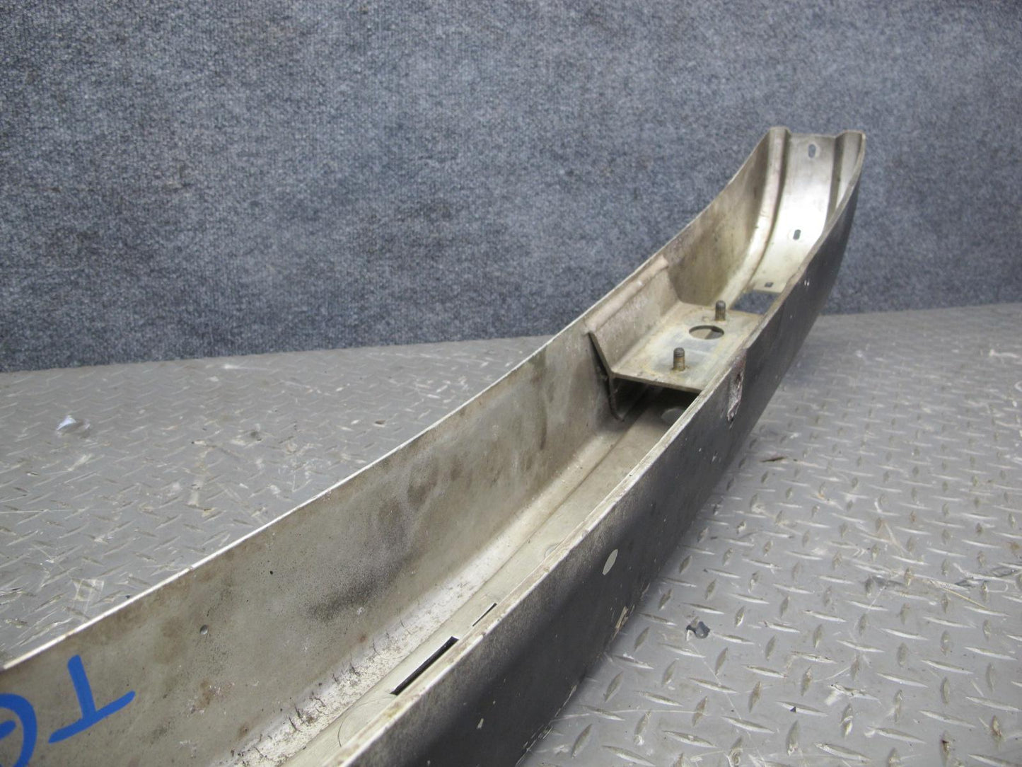 87-90 BMW E30 3-SERIES Front Aluminum Diving Board Bumper Cover OEM