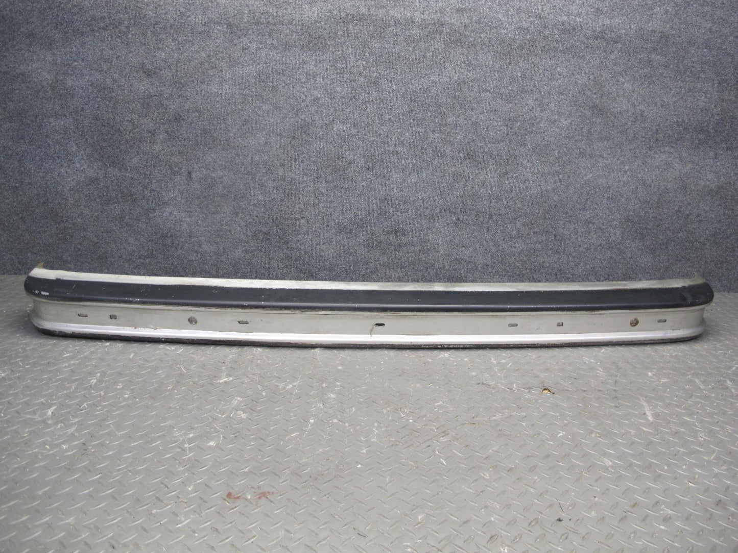 87-90 BMW E30 3-SERIES Rear Aluminum Diving Board Bumper Cover OEM