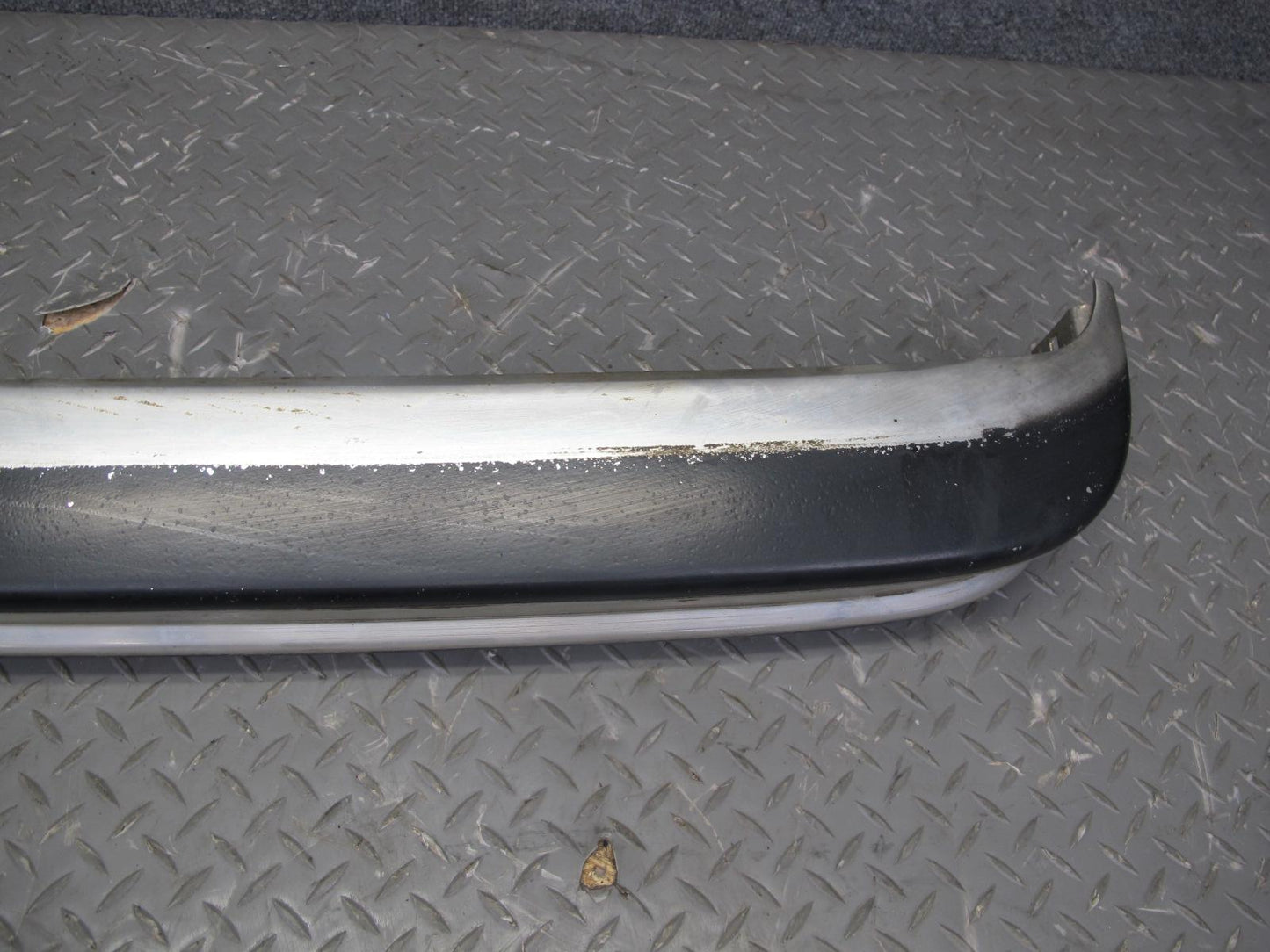 87-90 BMW E30 3-SERIES Rear Aluminum Diving Board Bumper Cover OEM