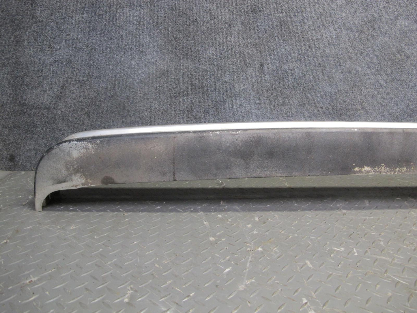 87-90 BMW E30 3-SERIES Rear Aluminum Diving Board Bumper Cover OEM
