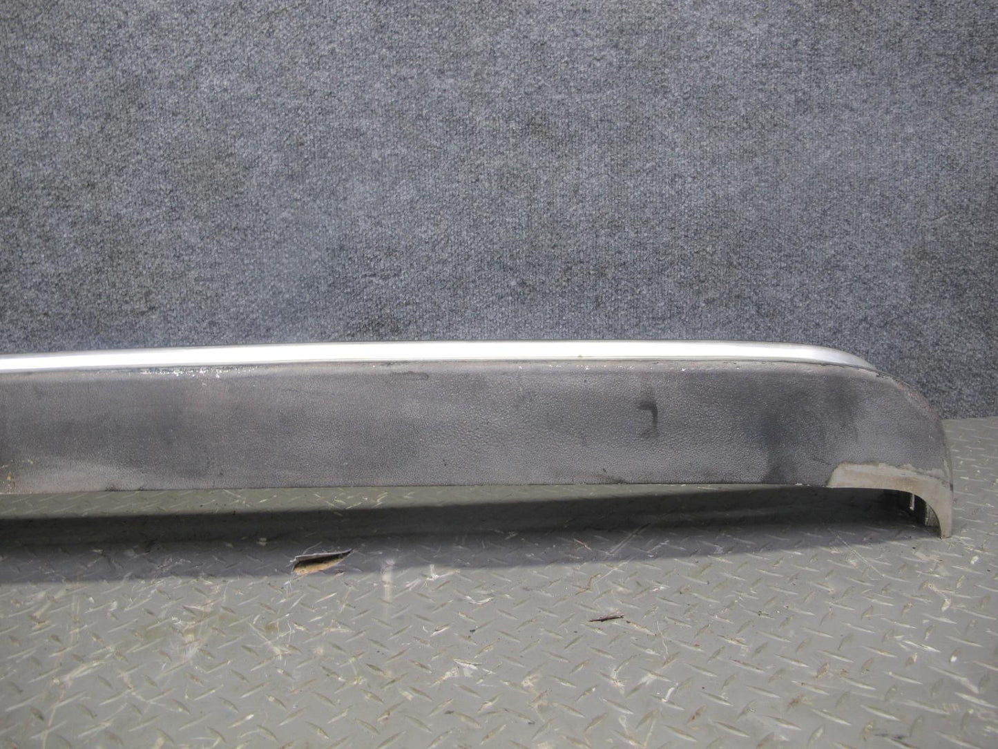 87-90 BMW E30 3-SERIES Rear Aluminum Diving Board Bumper Cover OEM
