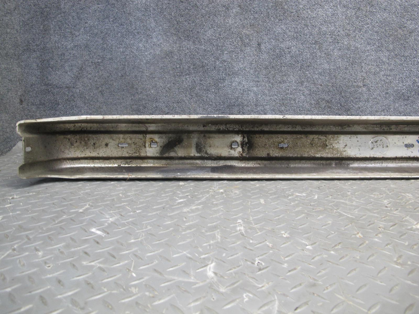 87-90 BMW E30 3-SERIES Rear Aluminum Diving Board Bumper Cover OEM